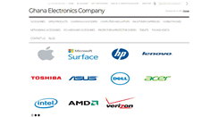Desktop Screenshot of ghanaelectronics.com